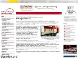 Sites similar to ladungssicherung-baustoffe.de