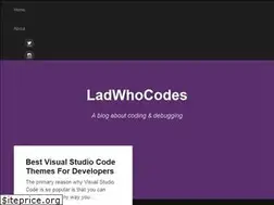 Sites similar to ladwhocodes.com
