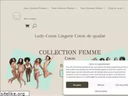 Sites similar to lady-coton.com