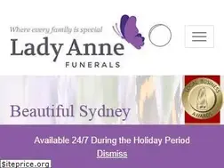 Sites similar to ladyannefunerals.com.au