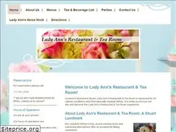 Sites similar to ladyannstearoom.com
