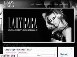 Sites similar to ladygagaconcertschedule.com