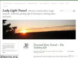 Sites similar to ladylighttravel.com
