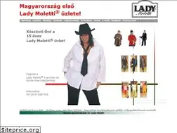 Sites similar to ladymoletti.hu