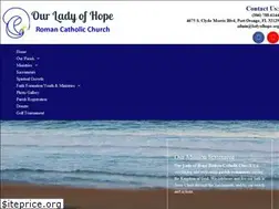 Sites similar to ladyofhope.org