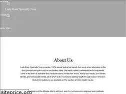Sites similar to ladyroseteas.com