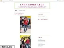 Sites similar to ladyshortlegs.blogspot.com