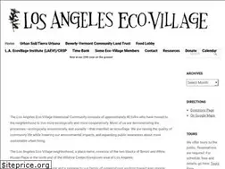 Sites similar to laecovillage.org