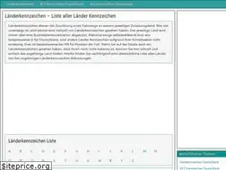 Sites similar to laender-kennzeichen.de