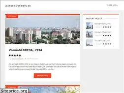 Sites similar to laender-vorwahl.de