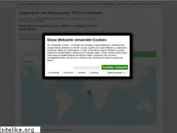 Sites similar to laengengrad-breitengrad.de