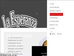 Sites similar to laesperanzarestaurants.com