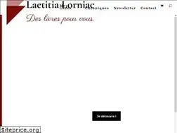 Sites similar to laetitialorniac.com
