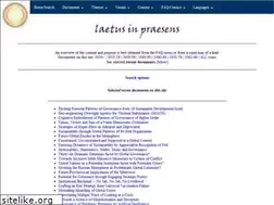 Sites similar to laetusinpraesens.org