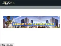 Sites similar to laexoticcarsrental.com