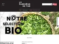 Sites similar to lafabriquedethe.com