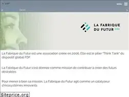 Sites similar to lafabriquedufutur.org