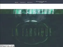 Sites similar to lafabriqueresto.be
