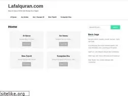 Sites similar to lafalquran.com