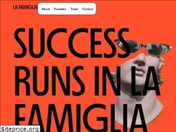 Sites similar to lafamiglia.vc