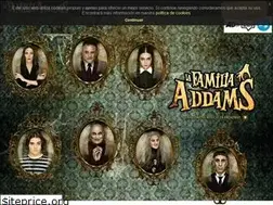 Sites similar to lafamiliaaddams.com