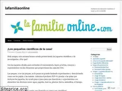 Sites similar to lafamiliaonline.wordpress.com