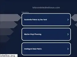 Sites similar to lafarandoledestissus.com