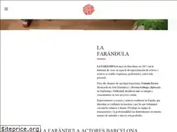 Sites similar to lafarandulactores.com