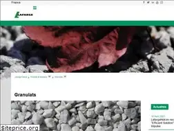 Sites similar to lafarge-granulats.fr