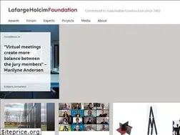 Sites similar to lafargeholcim-foundation.org