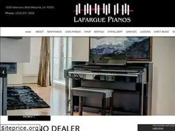 Sites similar to lafarguepianos.com