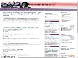 Sites similar to lafauteadiderot.net