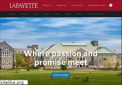 Sites similar to lafayette.edu