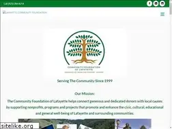 Sites similar to lafayettecommunityfoundation.org