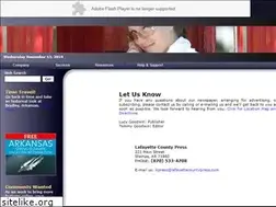 Sites similar to lafayettecountypress.com