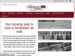 Sites similar to lafayettemusic.com