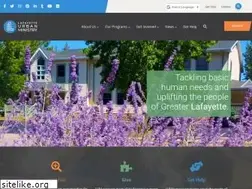 Sites similar to lafayetteurbanministry.org