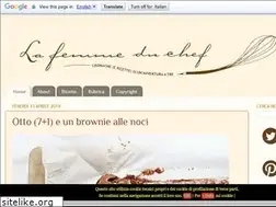 Sites similar to lafemmeduchef.com