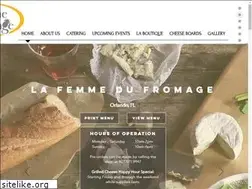 Sites similar to lafemmedufromage.com