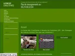 Sites similar to lafermedescroqepines.com