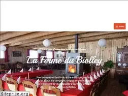 Sites similar to lafermedubiolley.ch
