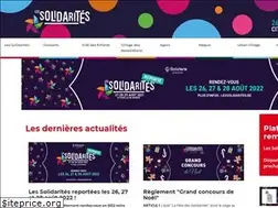 Sites similar to lafetedessolidarites.be