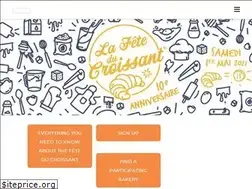 Sites similar to lafeteducroissant.com