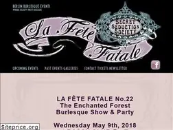 Sites similar to lafetefatale.net