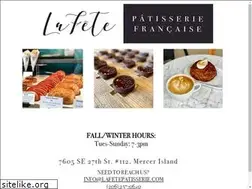 Sites similar to lafetepatisserie.com