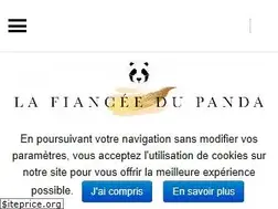 Sites similar to lafianceedupanda.com