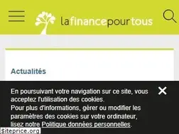 Sites similar to lafinancepourtous.com