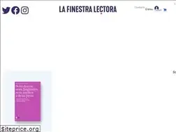 Sites similar to lafinestralectora.cat