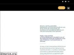 Sites similar to lafirma.es