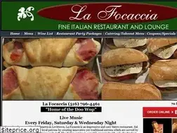 Sites similar to lafocacciarestaurant.com